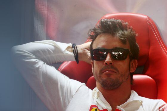 Alonso, tras la clasificación del GP de Brasil