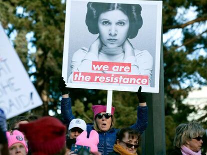 La Marcha de las Mujeres en Denver (Estados Unidos) el 20 de enero de 2018.