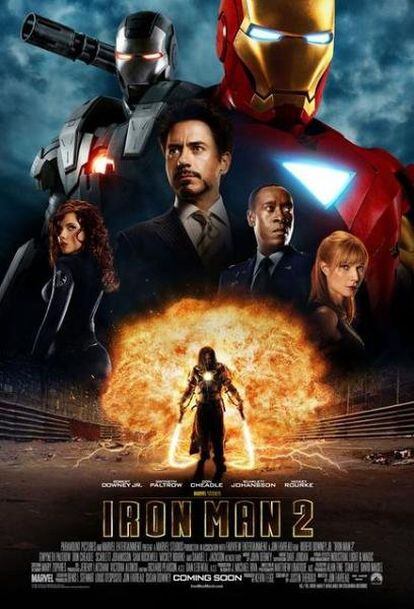 Cartel de Iron Man 2