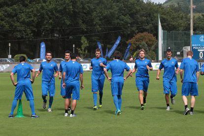 La Real ha iniciado en Zubieta su preparación para la nueva temporada.