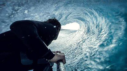 David Rodal, 'Vilayta', uno de los mejores surfistas de olas gigantes.