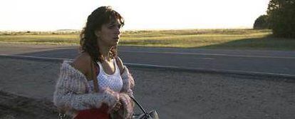La actriz argentina Ana Katz, en una imagen de <i>Una novia errante,</i> película que también dirige.