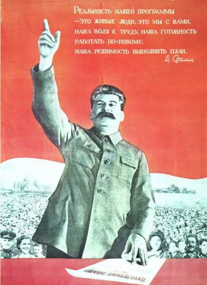 Stalin, en un cartel de 1946.