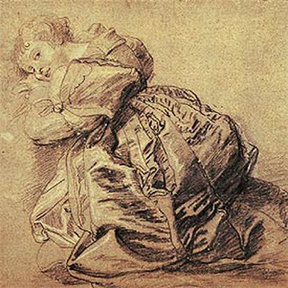 Dibujo de Rubens para <i>El jardín del amor,</i> expuesto en el Museo Albertina.