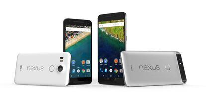 Los actuales Nexus de Google han sido fabricados por HTC y LG.