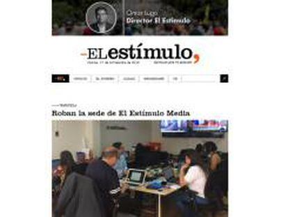 Web del periódico digital 'El Estímulo'.