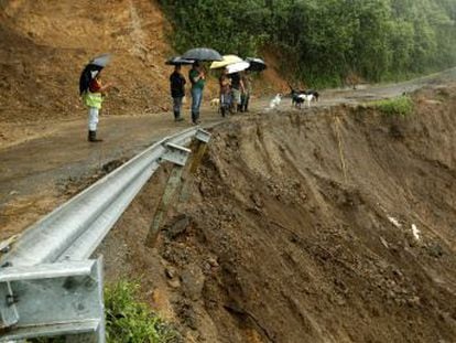 Una veintena de personas están desaparecidas debido a las fuertes lluvias que azotan Costa Rica, Nicaragua y Honduras