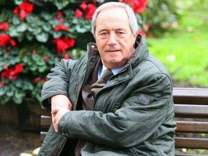 Roberto Velasco, durante su entrevista en Bilbao.