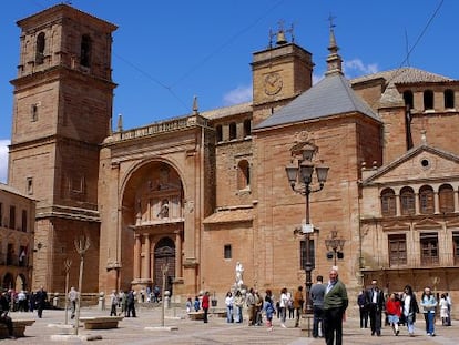 Iglesia de San Andr&eacute;s, en Villanueva de los Infantes (Ciudad Real), donde se encuentran los restos de Quevedo.