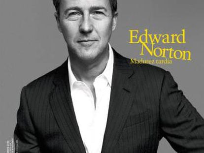 El esperado regreso de Edward Norton, en la portada de ICON de noviembre