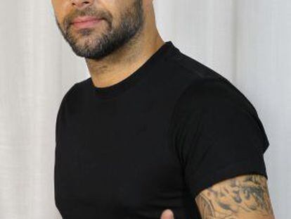 Ricky Martin, a su paso por Madrid.