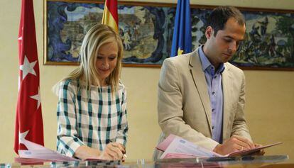 Acuerdo de Gobierno entre PP y Ciudadanos el pasado junio.
