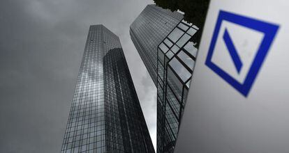 La sede del Deutsche Bank, en Fr&aacute;ncfort. 