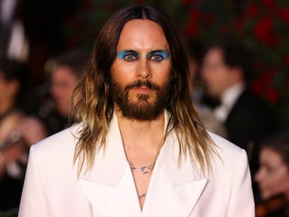 Jared Leto, en la alfombra del evento Vogue World, el 14 de septiembre de 2023 en Londres.