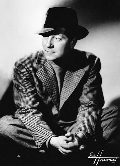El actor Jean Gabin, fotografiado en 1939. 