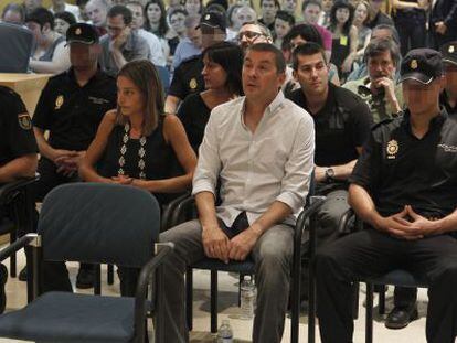 Arnaldo Otegi, en el banquillo de la Audiencia Nacional en junio de 2011.