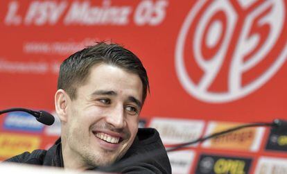 Bojan Krkic, en el Opel Arena de Mainz.