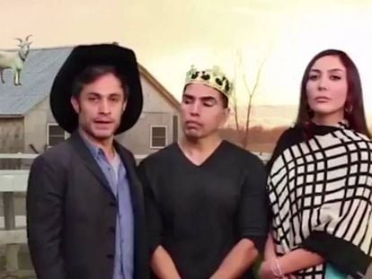 Gael García parodia la invitación a los quinceaños de Rubí