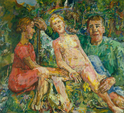 'El manantial', de Oskar Kokoschka (1922 - 1938).
