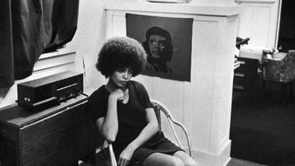 Angela Davis en una imagen de archivo de 1969.