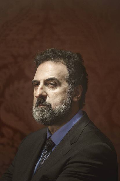 Gabriele Finaldi, retratado en la National Gallery londinense, que dirige desde agosto de 2015.