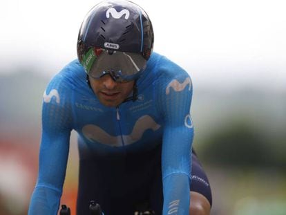 Mikel Landa, en el Tour de Francia.