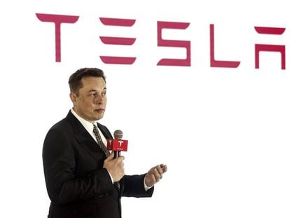 El fundador y director general de la compañía Tesla, Elon Musk.