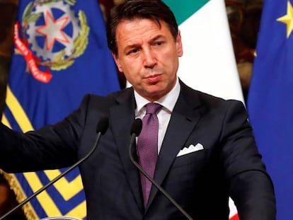 Primer ministro italiano, Giuseppe Conte