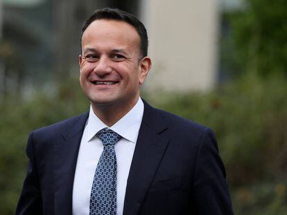 El primer ministro de Irlanda, Leo Varadkar, el pasado jueves en Dublín.