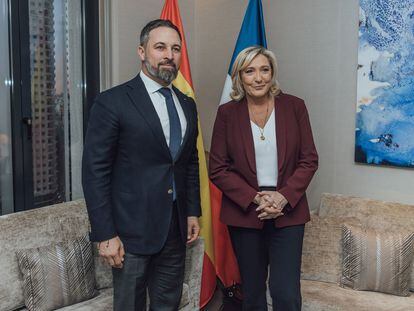 Santiago Abascal y Marine Le Pen