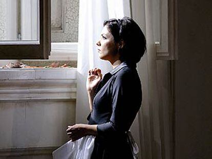 La soprano Anna Netrebko, en &#39;Las bodas de Figaro&#39;, en Salzburgo 2006.