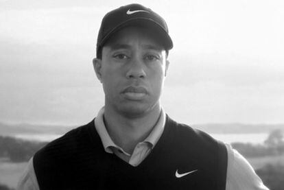 Imagen del último anuncio de Tiger Woods para la marca Nike.