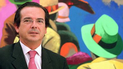 Juan Antonio Gómez Angulo en 2003, cuando era secretario de Estado para el Deporte.