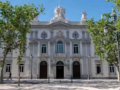 Sede del Tribunal Supremo, en Madrid.