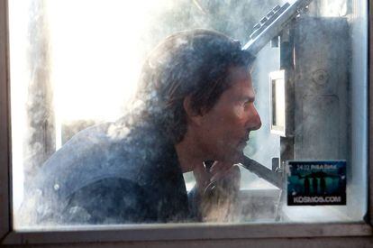 Tom Cruise en Misión Imposible: Protocolo Fantasma.