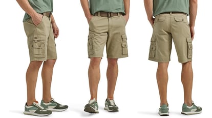 Seis pantalones cortos de hombre para vestir, en múltiples colores