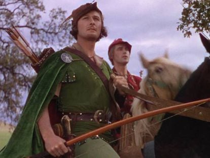 Errol Flynn, en una escena de 'The Adventures of Robin Hood', de 1938