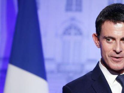 El primer ministro galo, Manuel Valls, pronuncia su discurso durante un encuentro del Comit&eacute; Interministerial por la Discapacidad, en Nancy el pasado 2 de diciembre.