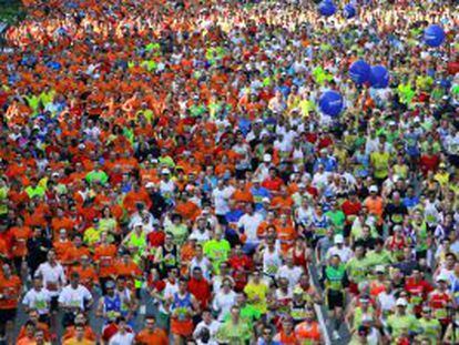 Participantes en la edici&oacute;n del marat&oacute;n del a&ntilde;o pasado. 