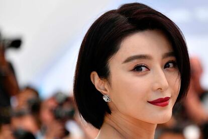 La actriz china y miembro del jurado Fan Bingbing.