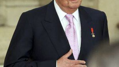 Juan Carlos I, en 2014.