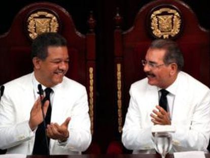 Leonel Fernández y Danilo Medina.