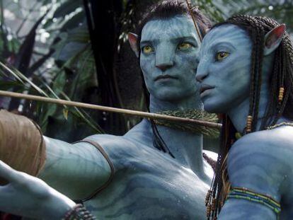 Fotograma de &#039;Avatar&#039;, la pel&iacute;cula de James Cameron que empez&oacute; la transici&oacute;n hacia el formato digital de exhibici&oacute;n. 