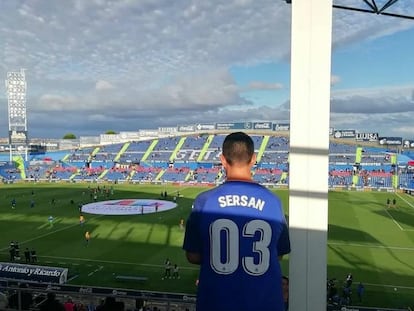 El 'tiktoker' del Getafe CF Sergio Sancho