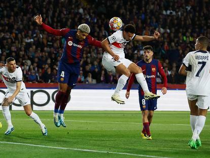 Barcelona - PSG  el partido de vuelta de cuartos de final de Champions League, en imágenes