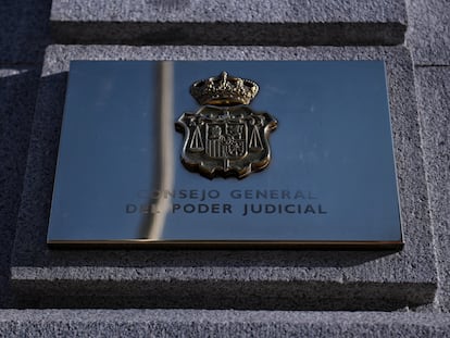 Sede del Consejo Genreal del Poder Judicial, en Madrid.