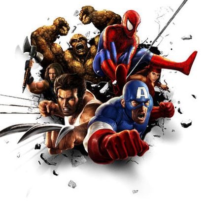 Imagen del videojuego <i>Marvel: ultimate alliance.</i>