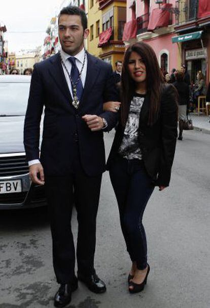 Chabelita Pantoja y su novio, Alberto Isla, el pasado mes de marzo.