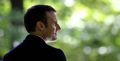 Emmanuel Macron, en APr&iacute;s el pasado mi&eacute;rcoles. 