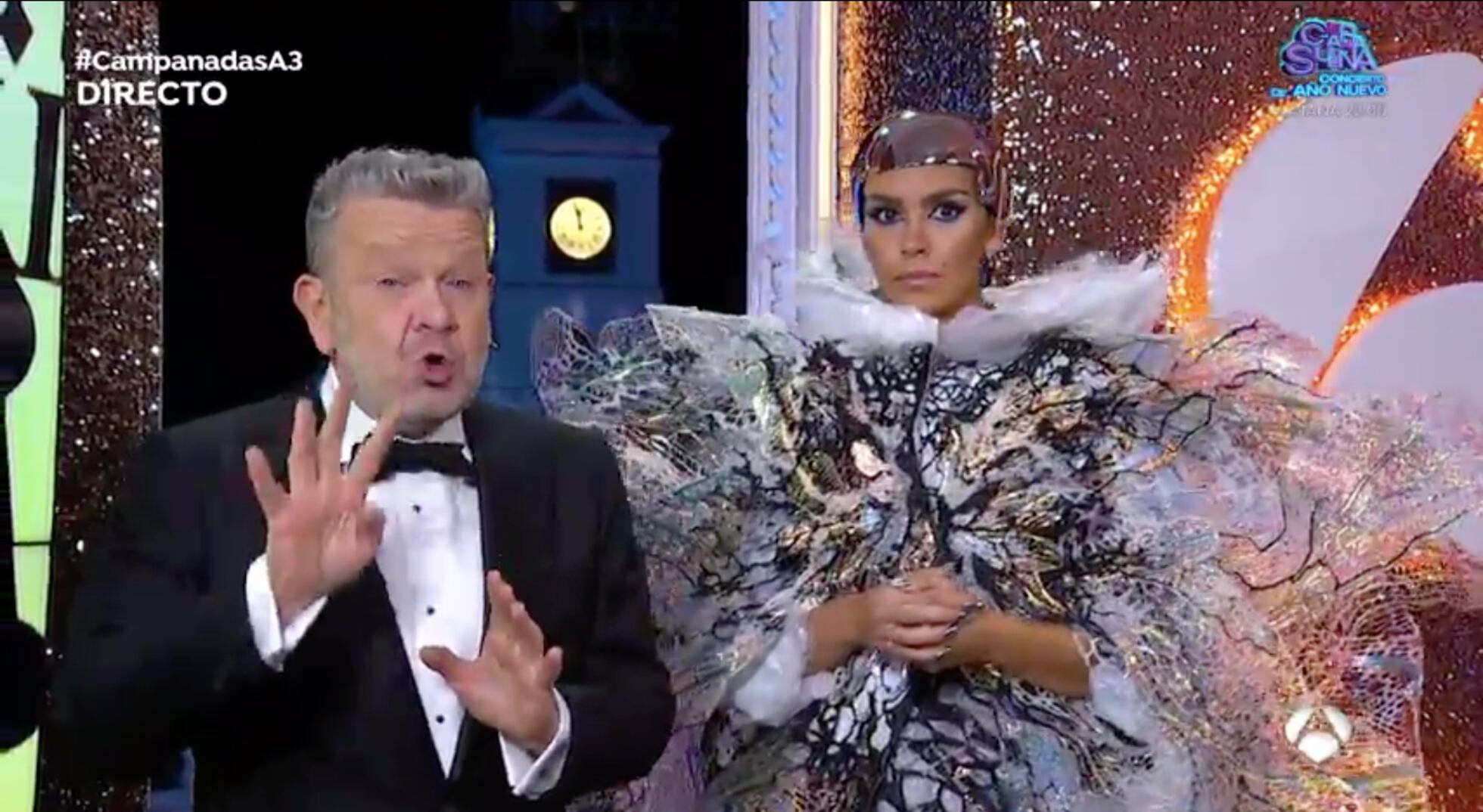 Audiencias Antena3 logra con el vestido de Cristina Pedroche ser el